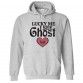 Lucky Me I See Ghost Funny Unisex Classic Kids and Adults Pullover Hoodie 									